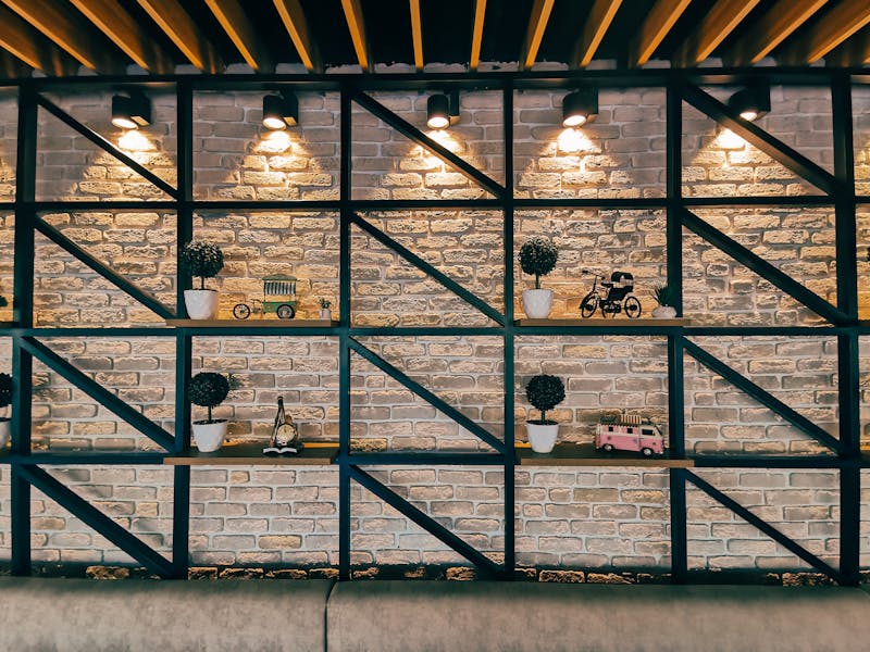 anthony's coal fired pizza interior — bar area with warm lighting
