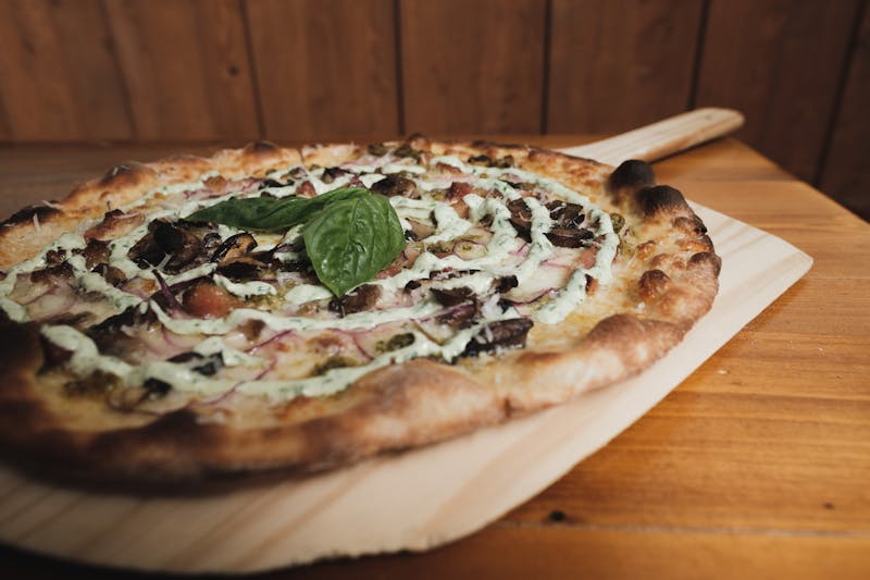 anthony's pizza - Four Cheese White